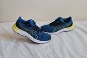 asics gel exite 8 Size 10 eu 44.5 green/yellow in excellent condition