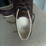 New Balance Leather Trainers Size 7 1/2 Image 2