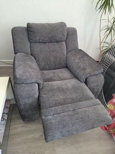 Recliner sofa and armchair