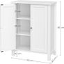 Bathroom Cabinet, Free Standing Bathroom Cabinet Image 3
