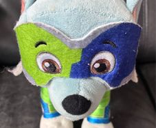 Free paw patrol rocky soft toy