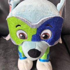 Free paw patrol rocky soft toy