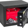 NEW SALE | Electronic Safe, 17x23x17cm (HxWxD), Carbon Satin Black Image 5