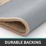 MULTIPLE SIZES AVAILABLE 40 x 60 cm, Non Slip Bathroom Mat, Soft Microfiber and Super Absorbent Bath Mats for Bathroom, Machine-Washable Bathroom Rug, Beige Image 3