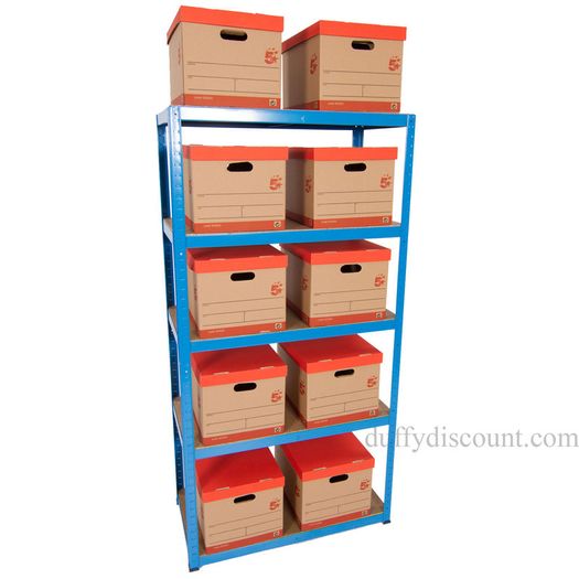 10 Bay Shelving 1800x900x450