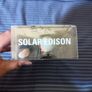 Solar Edison - Thomas Edison Solar Powered Figure With Light Up Bulb. Image 6