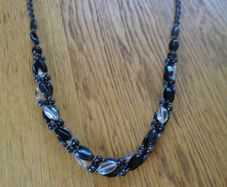 Vintage Art Deco Beaded Necklace for Sale