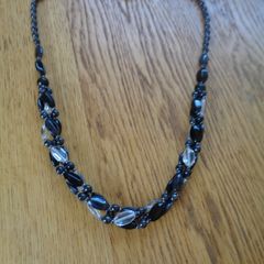 Vintage Art Deco Beaded Necklace for Sale