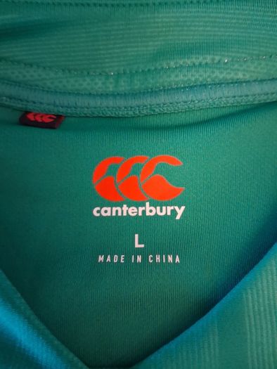 Ireland Jersey. Official Canterbury Ireland Rugby Mens Home Jersey.  Grand Slam 2018 Winning Jersey.  Collect In Dublin Or Receive Via Post.