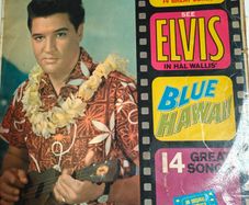 Elvis Presley, Blue Hawaii LP UK original Mono
