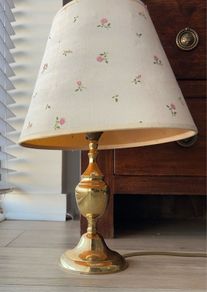 Polished Brass Vintage Lamp