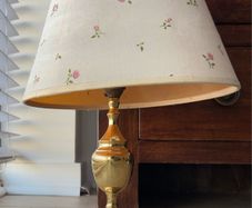 Polished Brass Vintage Lamp