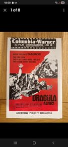 Dracula A.D. 1972 Pressbook