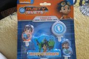 Nickelodeon 4 piece birthday candle set