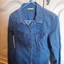 Denim Shirt Dress Image 4