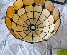 Vintage Tiffany style ceiling shade