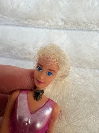 McDonald's Happy Meal Toy Barbie 1995 Pink Dress Used Please see photos