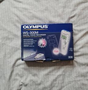 Olympus ws-300m digital voice recorder pink 256 mb in excellent condition