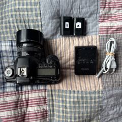 Canon 5D Mk II, 50mm 1.4 lens & Battery Grip