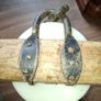 Rare 19th-Century Antique Hanging Beam Balance Scale, Forged Made Hanger, historically used to measure goods like Flour or Sugar. Image 4