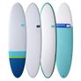 NSP Surfboard 7'6" Elements HDT Funboard White Futures Image 3