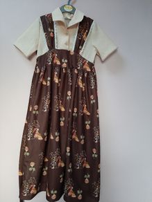 vintage childs long dress