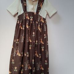 vintage childs long dress