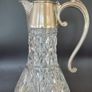 Edwardian style cut glass claret jug Image 2