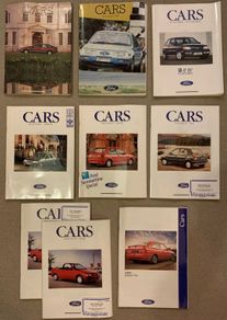 9 x Ford Range Brochures