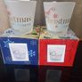 Pair of Yankee Candle 2014 "Christmas Present" Votive Holders - New in Box Image 8