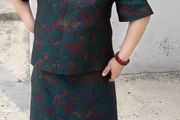 Tailor-made 2 piece outfit (matching top and skirt) UK 10