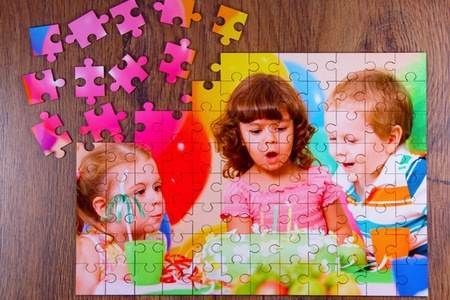 Personalised Wooden Photo A3 Jigsaw Puzzle