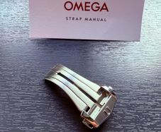 Genuine Omega Speedmaster 16mm deployant clasp STZ007387