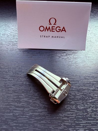 Genuine Omega Speedmaster 16mm deployant clasp STZ007387
