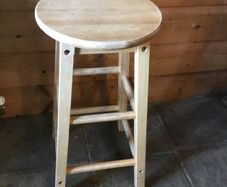 Wooden stool
