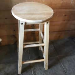 Wooden stool