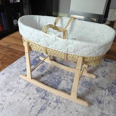 Mamas & Papas Moses Basket (With Stand)