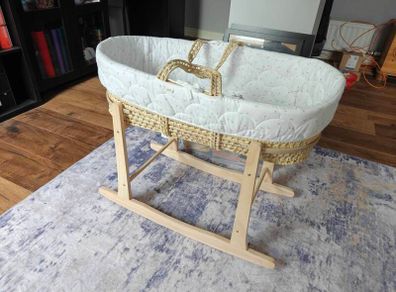 Mamas & Papas Moses Basket (With Stand)