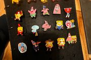SpongeBob croc charms