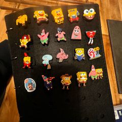 SpongeBob croc charms