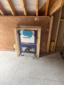 Gerberit toilet frame