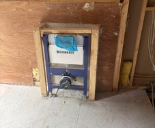 Gerberit toilet frame