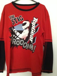 Top Gear, the Stig long sleeved top, chest 33-34 inches