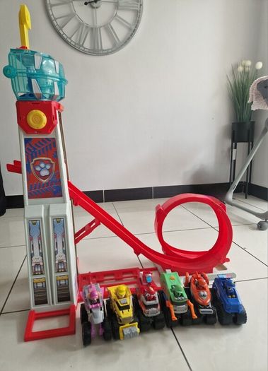 paw patrol super loop HQ tower