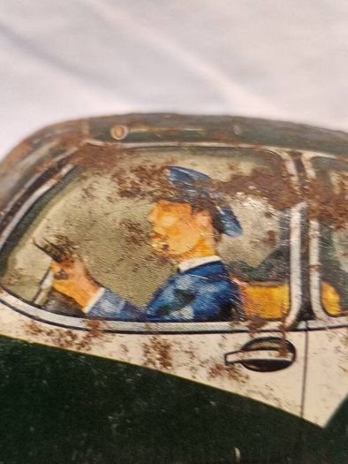 1950 Philippe Biedermeier Porsche 356 Tin Plate Car