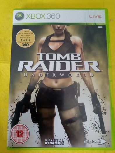 Tomb Raider Underworld Xbox 360 Games Original