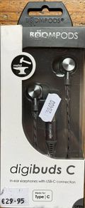 BOOMPODS Brand new RRP 29.85 digibuds c connection ear