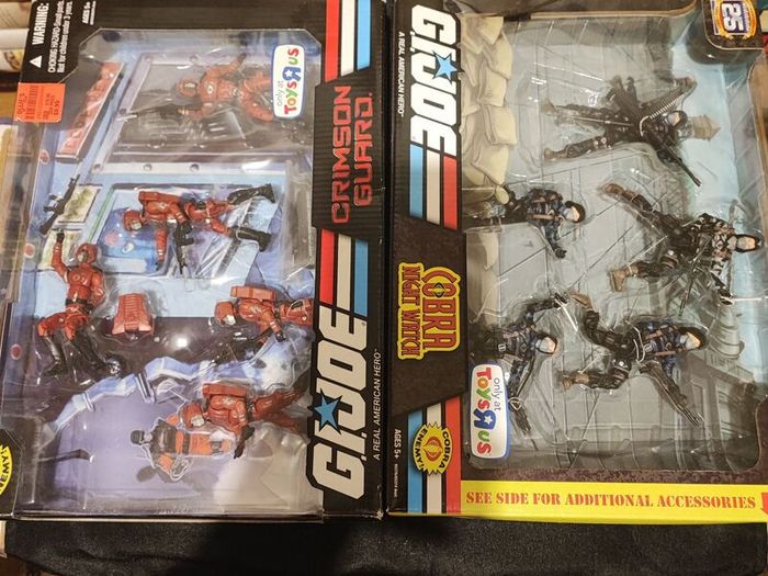 GI JOE - 2 TRU Exclusive 5 packs - SALE