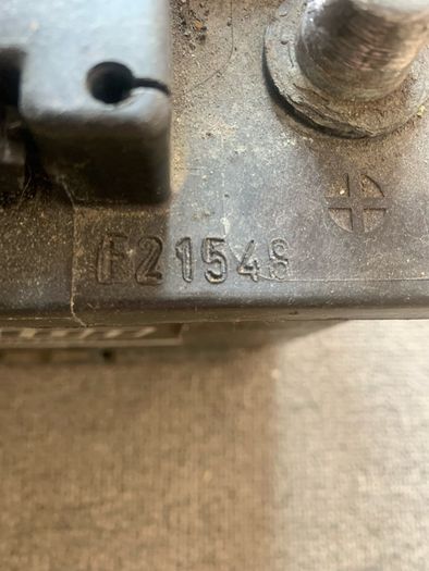 car battery working and charged