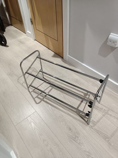 Extendable 2 Tier Shoe Rack